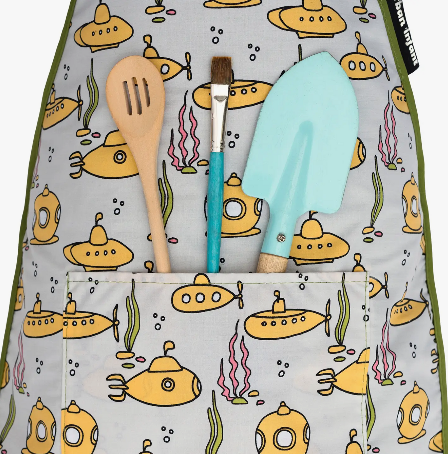 Urban Infant - Little Helper Kids Apron - Submarines