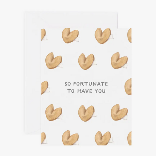 Amy Zhang - Fortunate Thank You Card