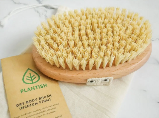 Plantish - Dry Body Brush (Medium-Firm)