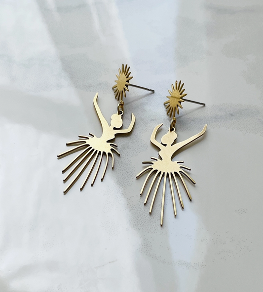 Pearl and Ivy Studio - Ballerina Earrings