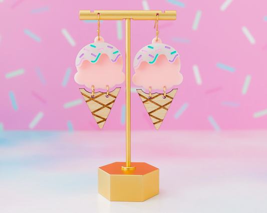 Momenti di Vita - Ice Cream Earrings