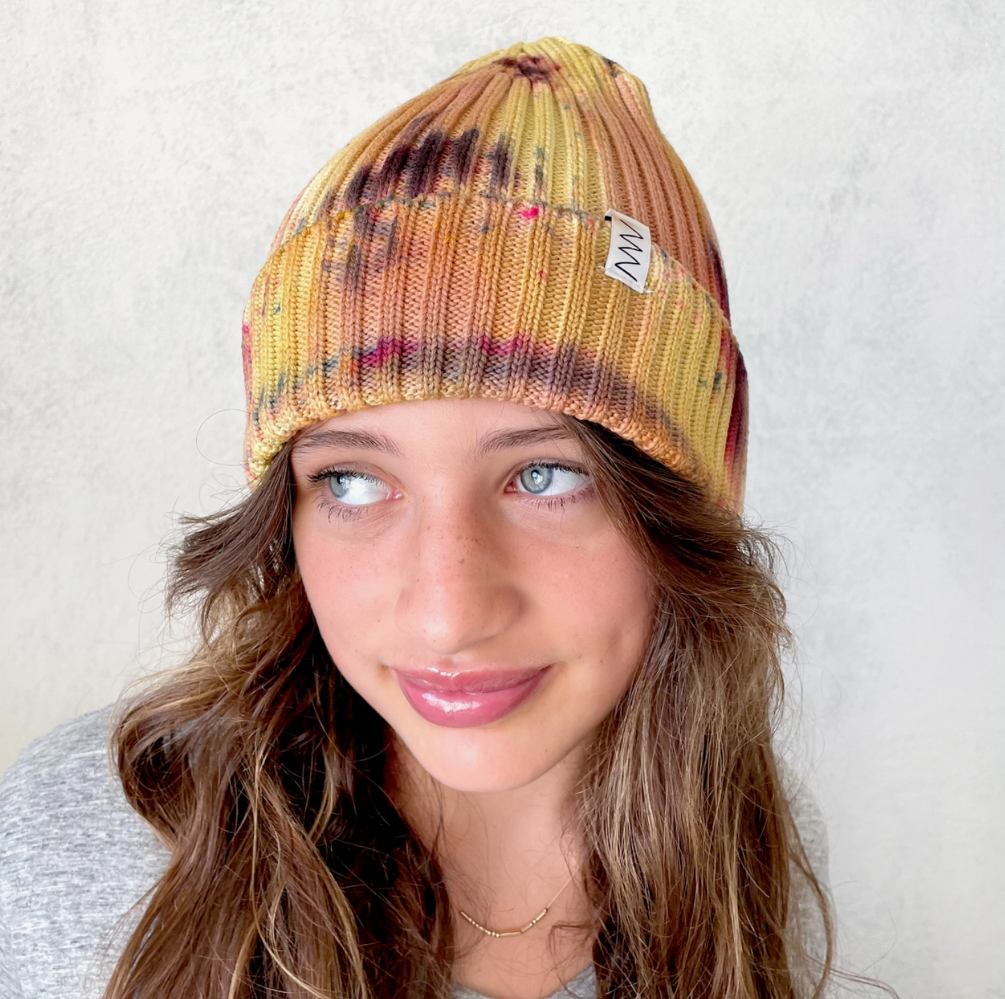 Merle Works - Sunflower Hand-Dyed Beanie Hat