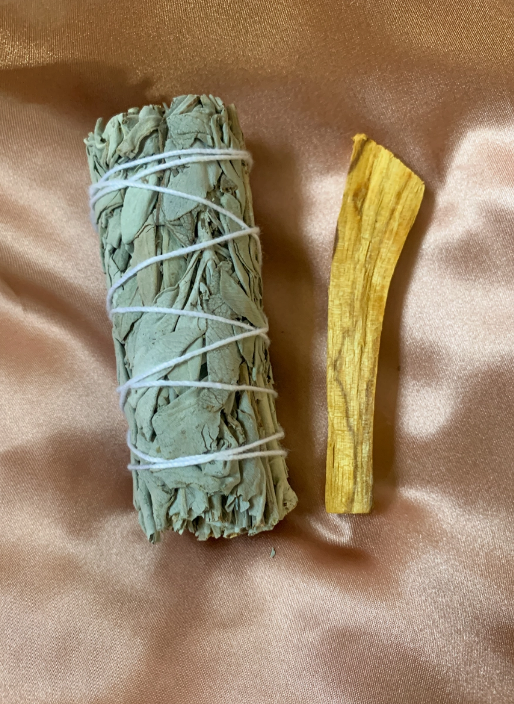 Sacred Sunday - Good Vibes Smudge Duo [White Sage + Palo Santo]