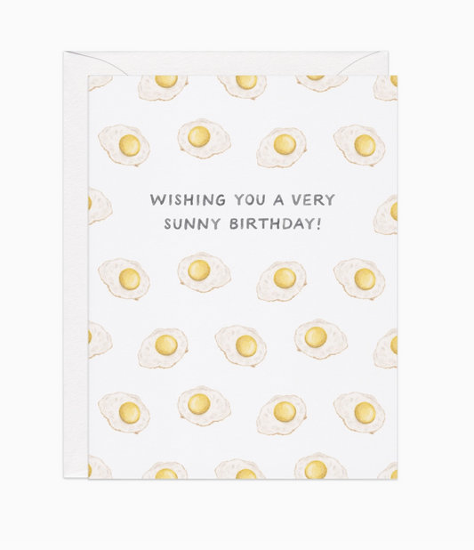 Amy Zhang - Sunny Side Up Birthday Card