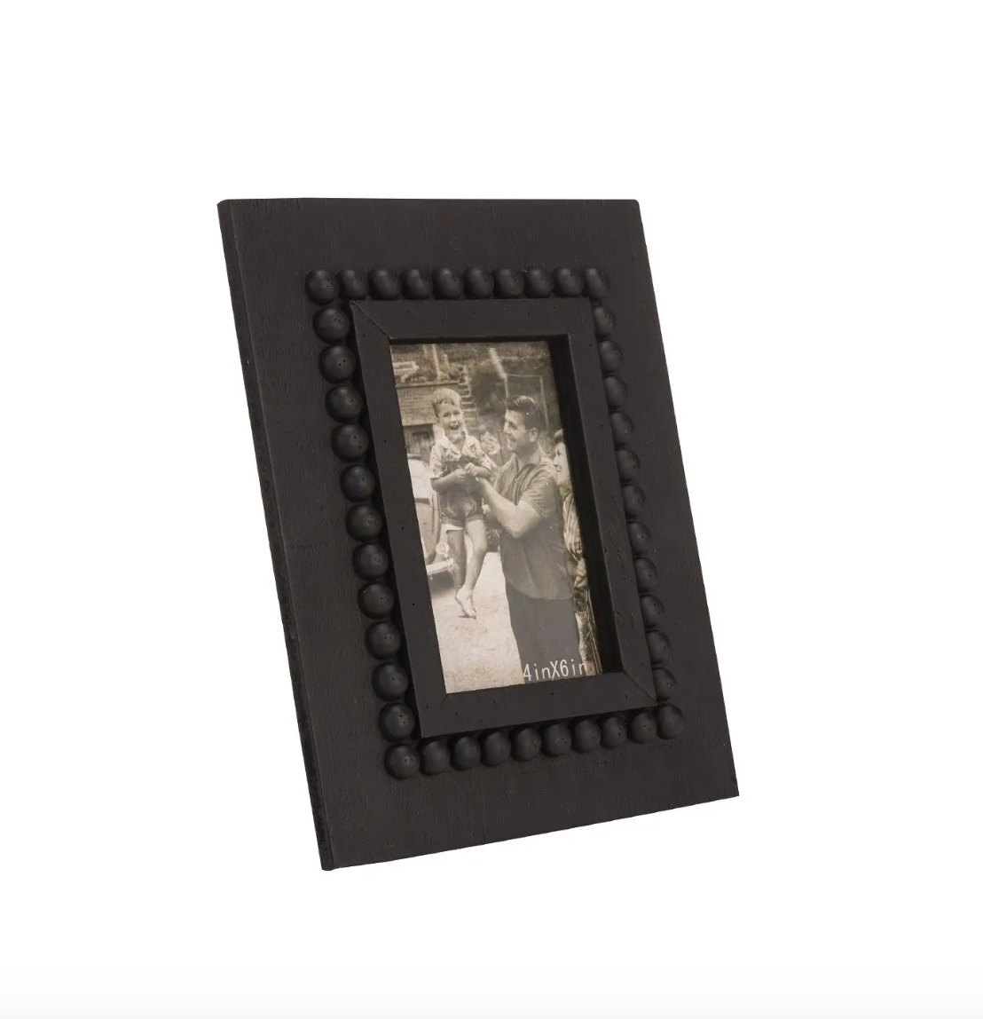 Foreside Home & Garden - 4'' x 6'' Black Gigi Photo Frame