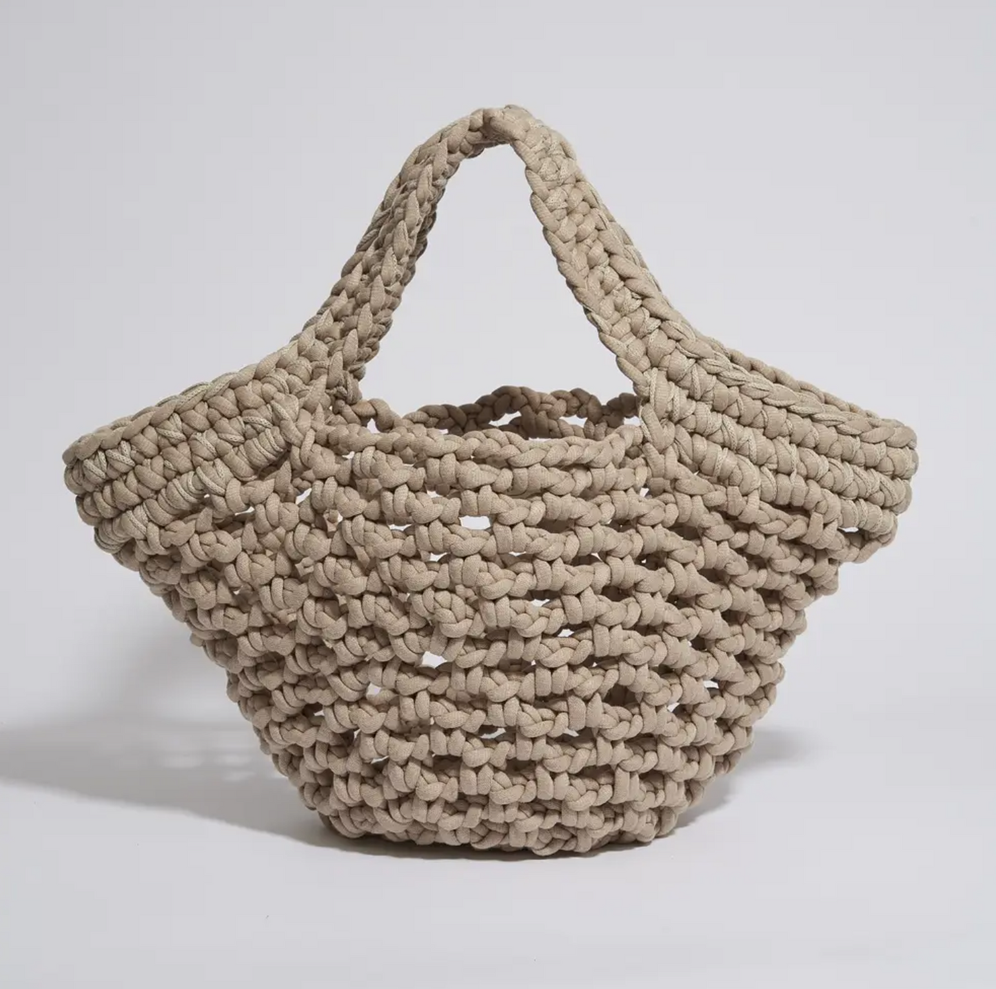 The Mama Made - Ingrid Basket Bag - Beige