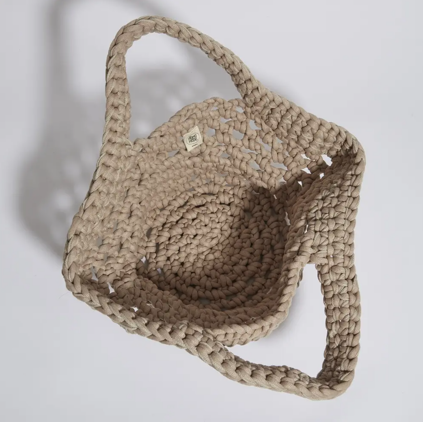 The Mama Made - Ingrid Basket Bag - Beige