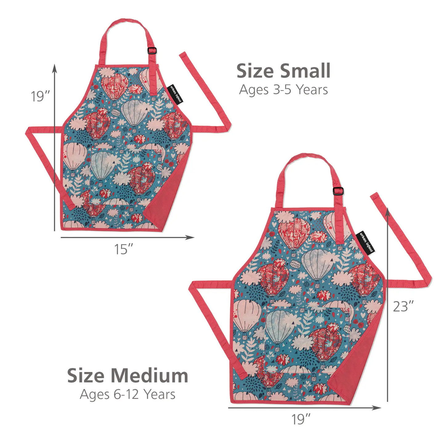 Urban Infant - Little Helper Kids Apron - Balloons