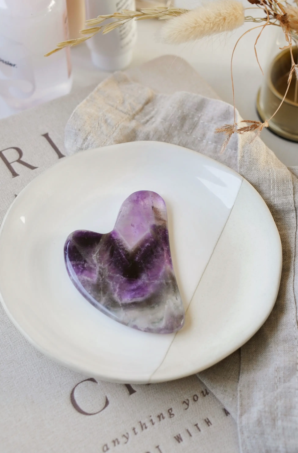 Xander Kostroma - Amethyst Crystal Gua Sha