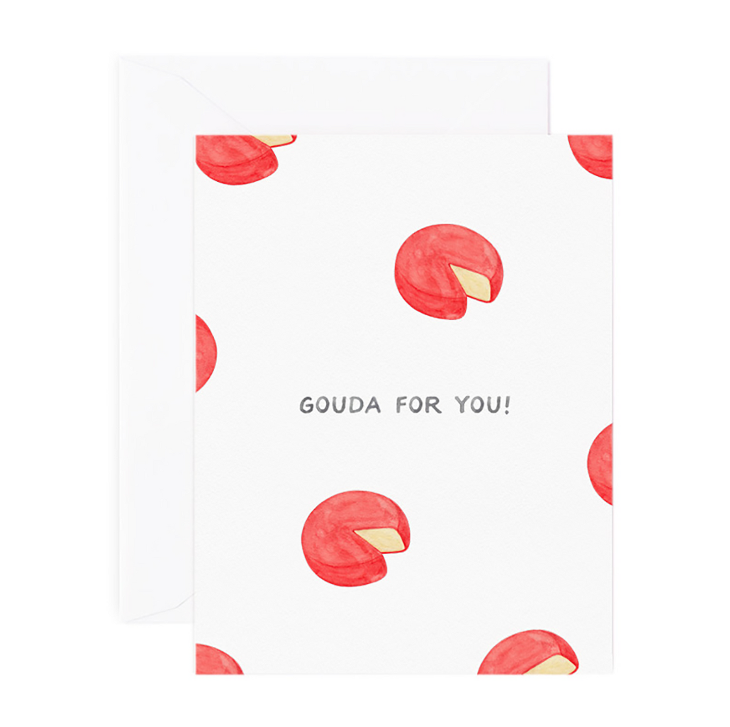 Amy Zhang - Gouda For You Congrats Card