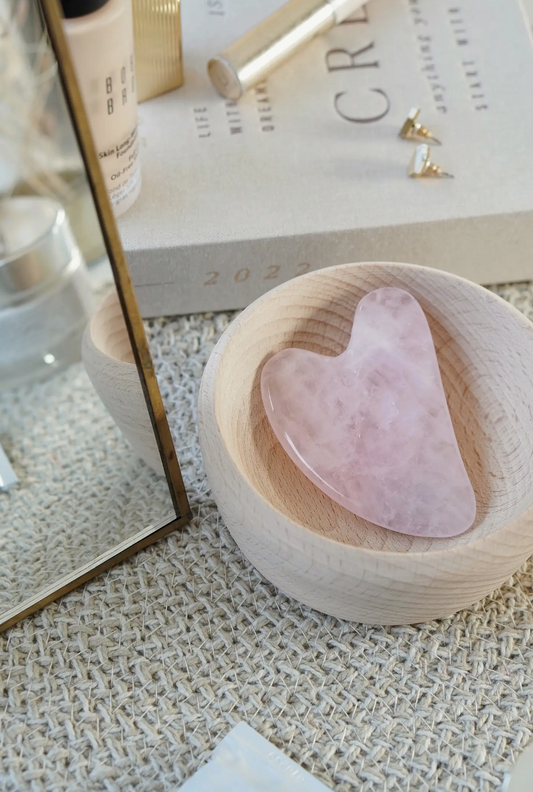 Xander Kostroma - Rose Quartz Crystal Gua Sha