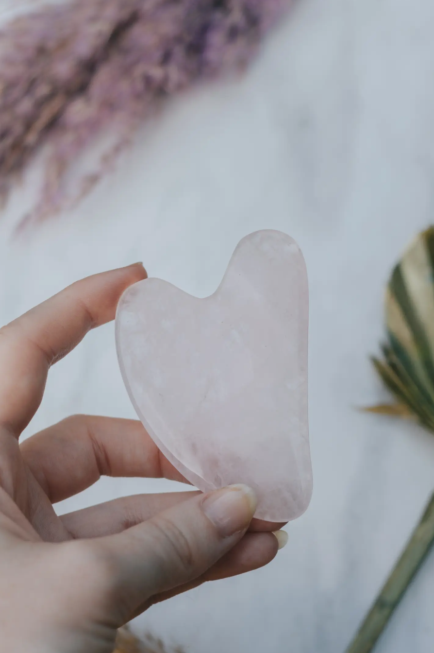 Xander Kostroma - Rose Quartz Crystal Gua Sha