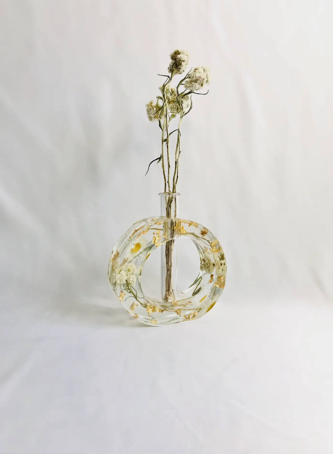 Sharlene Robertson Designs - Circular Propagation Station - Clear Daisy Floral