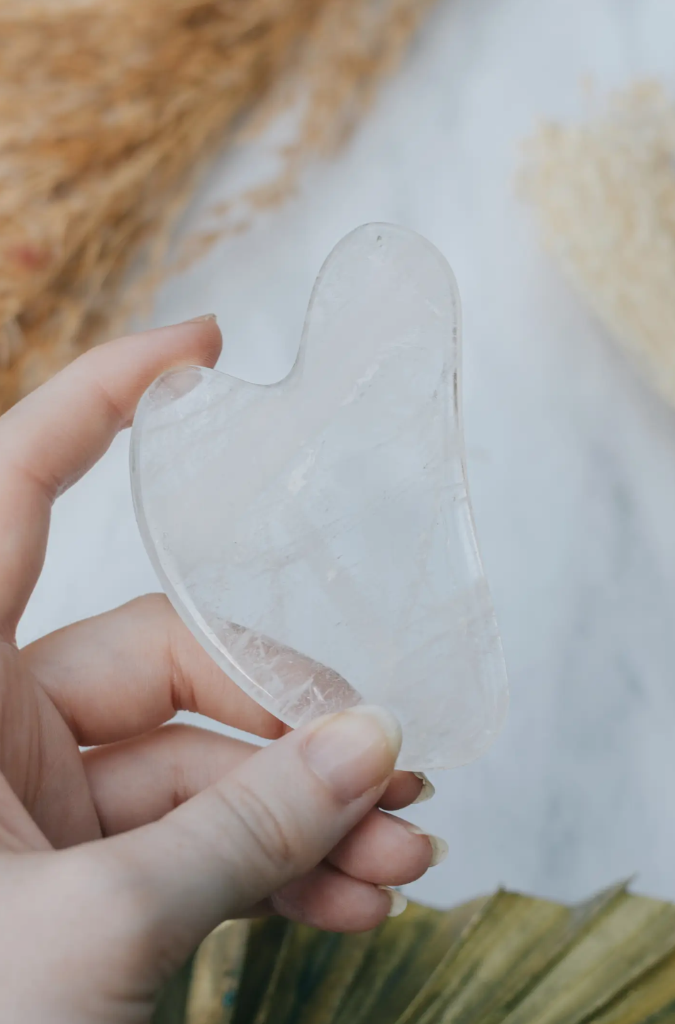 Xander Kostroma - Clear Quartz Crystal Gua Sha