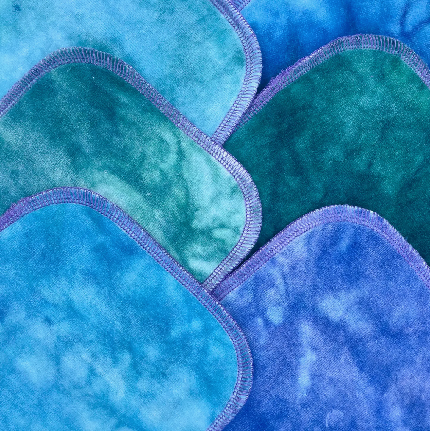 Rainbow Waters - Mermaid 6-Pack Tie Dye Organic Wipes