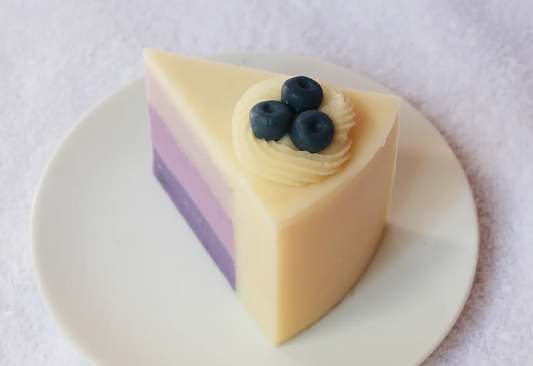 One Leaf Soap - Blueberry Soap Cake